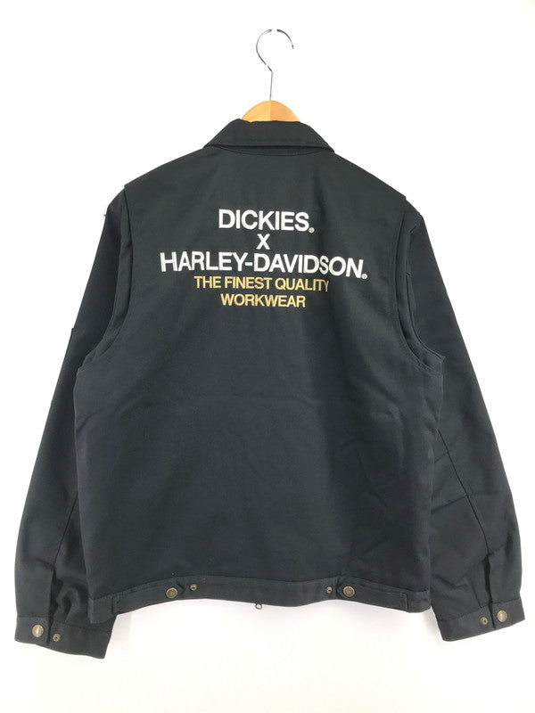 【中古品】【メンズ】 DICKIES × HARLEY-DAVIDSON ハーレーダビッドソン QUILTED LINED EISENHOWER JACKET 97426 キルティング アイゼン ハワージャケット 145-260723-rt-03-tagh サイズ：M カラー：ブラック 万代Net店