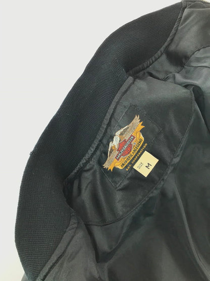 【中古品】【メンズ】 HARLEY-DAVIDSON ハーレーダビッドソン SOUVENIR JACKET BLACK スーベニア ジャケット ライトアウター 145-260729-rt-31-tagh サイズ：M カラー：ブラック 万代Net店
