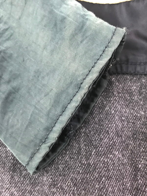 【現状渡し品】【メンズ】 HARLEY-DAVIDSON BLACK DENIM ハーレーダビッドソン ブラックデニム NYLON DOUBLE RIDERS JACKET ナイロン ダブル ライダース ジャケット 145-260723-rt-04-tagh サイズ：M カラー：ブラック 万代Net店