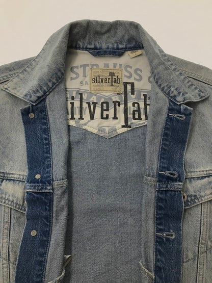 【中古品】【メンズ】 LEVI'S SILVER TAB リーバイス シルバー タブ RELAXED TRACKER DENIM JACKET A3179-0000 トラッカー デニム ジャケット Gジャン 147-260726-rt-17-tagh サイズ：M カラー：インディゴ 万代Net店