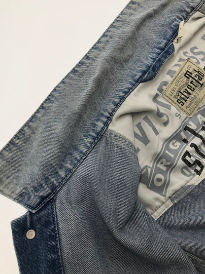 【中古品】【メンズ】 LEVI'S SILVER TAB リーバイス シルバー タブ RELAXED TRACKER DENIM JACKET A3179-0000 トラッカー デニム ジャケット Gジャン 147-260726-rt-17-tagh サイズ：M カラー：インディゴ 万代Net店