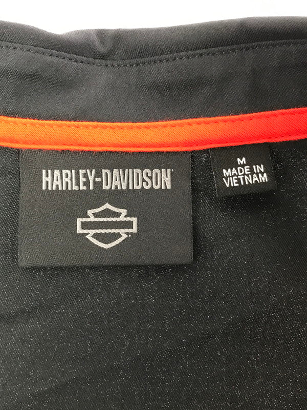 【中古品】【メンズ】 HARLEY-DAVIDSON ハーレー ダビットソン FACTORY RACING SHIRT 96377-26VX ファクトリー レーシング シャツ トップス 145-260726-rt-08-tagh サイズ：M カラー：ブラック 万代Net店
