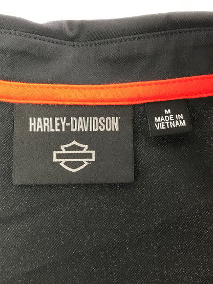 【中古品】【メンズ】 HARLEY-DAVIDSON ハーレー ダビットソン FACTORY RACING SHIRT 96377-26VX ファクトリー レーシング シャツ トップス 145-260726-rt-08-tagh サイズ：M カラー：ブラック 万代Net店