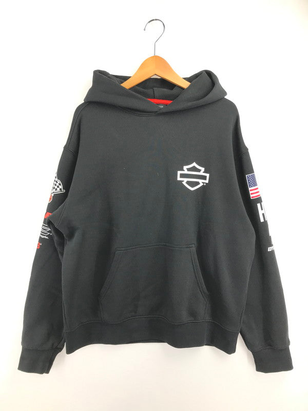 【中古品】【メンズ】 HARLEY-DAVIDSON ハーレーダビッドソン FACTORY RACING HOODIE 96369-26VX ファクトリー レーシング フーディー パーカー 145-260723-rt-01-tagh サイズ：M カラー：ブラック 万代Net店
