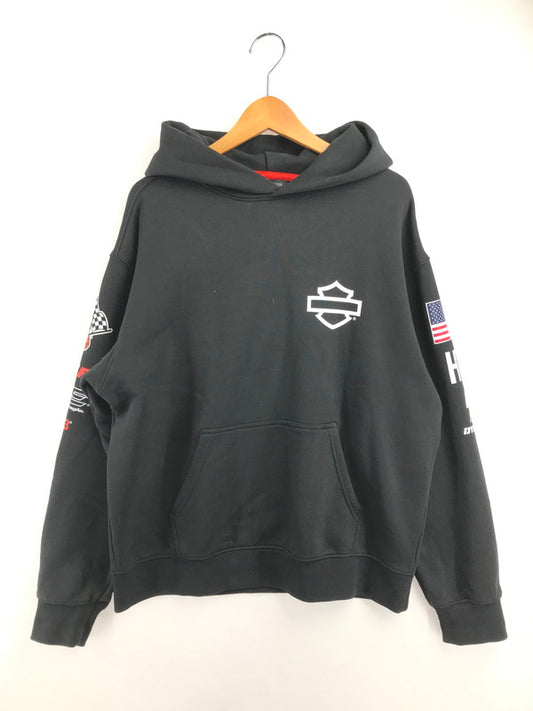 【中古品】【メンズ】 HARLEY-DAVIDSON ハーレーダビッドソン FACTORY RACING HOODIE 96369-26VX ファクトリー レーシング フーディー パーカー 145-260723-rt-01-tagh サイズ：M カラー：ブラック 万代Net店