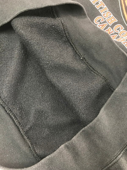 【中古品】【メンズ】 HARLEY-DAVIDSON ハーレーダビッドソン USA製 90's FLAME GRAPHIC SWEATSHIRT フレームグラフィックスウェットシャツ ヴィンテージ アメカジ　 146-260722-su-05-tagh サイズ：XL カラー：ブラック 万代Net店