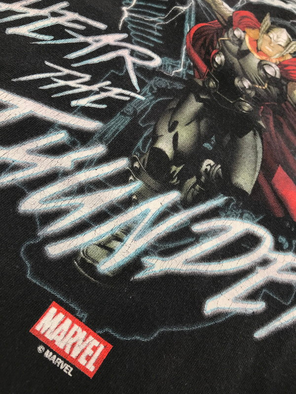 【中古品】【メンズ】 HARLEY-DAVIDSON ハーレーダビッドソン × MARVEL マーベル コラボ VINTAGE S/S TEE ヴィンテージ Tシャツ 半袖 トップス 146-260722-su-03-tagh サイズ：XL カラー：ブラック 万代Net店