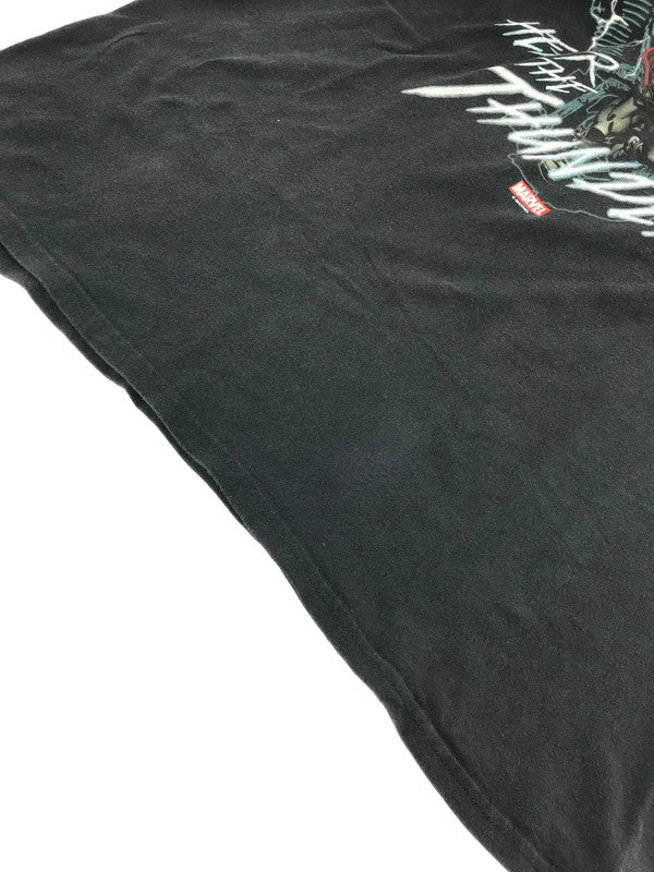 【中古品】【メンズ】 HARLEY-DAVIDSON ハーレーダビッドソン × MARVEL マーベル コラボ VINTAGE S/S TEE ヴィンテージ Tシャツ 半袖 トップス 146-260722-su-03-tagh サイズ：XL カラー：ブラック 万代Net店