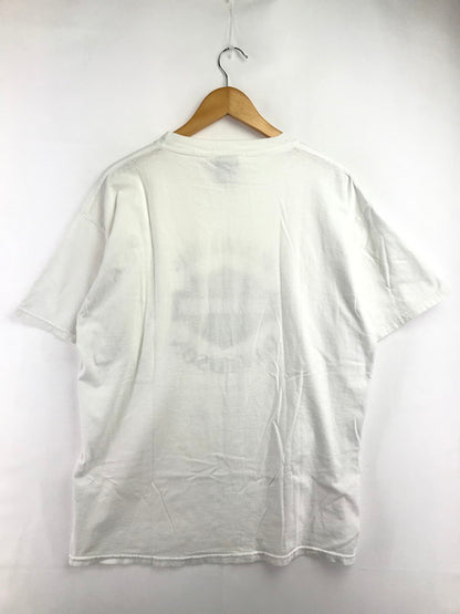 【中古品】【メンズ】 HARLEY-DAVIDSON ハーレーダビッドソン TULTEXタグ メキシコ製 90'ｓ T-SHIRT タルテックスタグ ヴィンテージ アメカジ 146-260722-su-04-tagh サイズ：L カラー：ホワイト 万代Net店