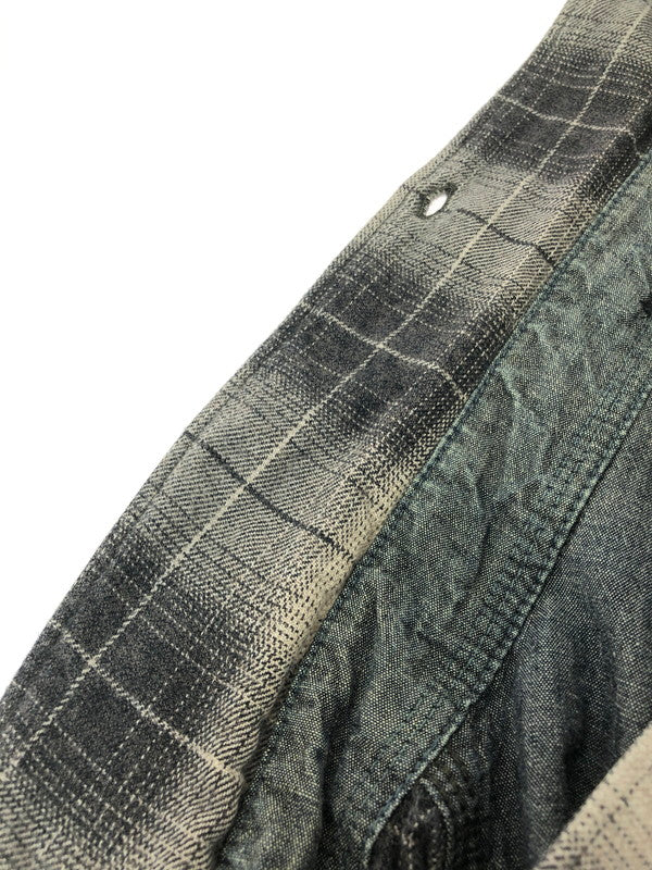 【中古品】【メンズ】 CARHARTT カーハート RELAXED FIT LS WORK FLANNEL SHIRT 102828 001 ロングスリーブ フランネル シャツ 長袖シャツ トップス 146-260726-rt-24-tagh サイズ：L カラー：グレー 万代Net店