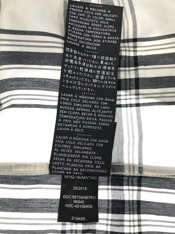 【中古品】【メンズ】 HARLEY-DAVIDSON ハーレー ダビットソン L/S WORK SHIRT CHECK 99162 ロングスリーブ ワーク シャツ 長袖シャツ トップス 145-260726-rt-19-tagh サイズ：M カラー：ホワイト 万代Net店