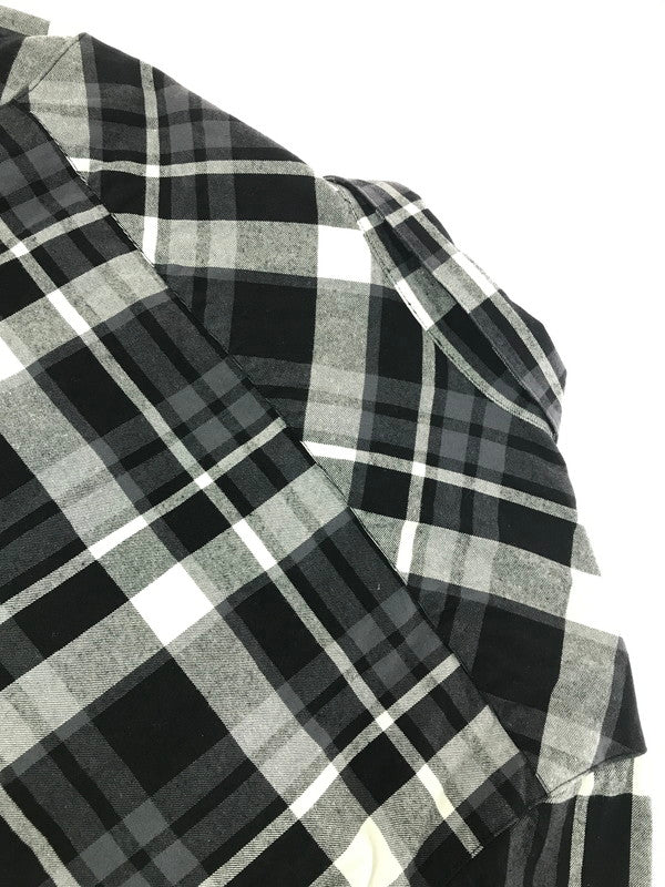 【中古品】【メンズ】 HARLEY-DAVIDSON ハーレーダビッドソン L/S WORK SHIRT CHECK 96217-24VM ロングスリーブ ワークシャツ VINTAGE ヴィンテージ アメカジ　 145-260722-su-06-tagh サイズ：M カラー：ブラック 万代Net店