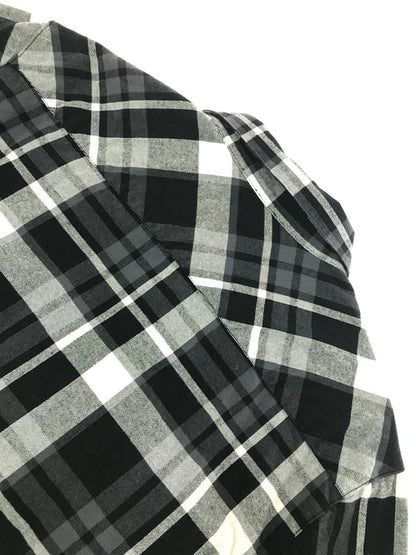 【中古品】【メンズ】 HARLEY-DAVIDSON ハーレーダビッドソン L/S WORK SHIRT CHECK 96217-24VM ロングスリーブ ワークシャツ VINTAGE ヴィンテージ アメカジ　 145-260722-su-06-tagh サイズ：M カラー：ブラック 万代Net店