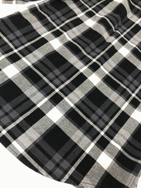 【中古品】【メンズ】 HARLEY-DAVIDSON ハーレーダビッドソン L/S WORK SHIRT CHECK 96217-24VM ロングスリーブ ワークシャツ VINTAGE ヴィンテージ アメカジ　 145-260722-su-06-tagh サイズ：M カラー：ブラック 万代Net店