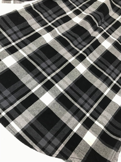 【中古品】【メンズ】 HARLEY-DAVIDSON ハーレーダビッドソン L/S WORK SHIRT CHECK 96217-24VM ロングスリーブ ワークシャツ VINTAGE ヴィンテージ アメカジ　 145-260722-su-06-tagh サイズ：M カラー：ブラック 万代Net店