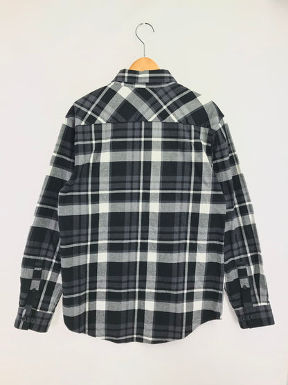 【中古品】【メンズ】 HARLEY-DAVIDSON ハーレーダビッドソン L/S WORK SHIRT CHECK 96217-24VM ロングスリーブ ワークシャツ VINTAGE ヴィンテージ アメカジ　 145-260722-su-06-tagh サイズ：M カラー：ブラック 万代Net店