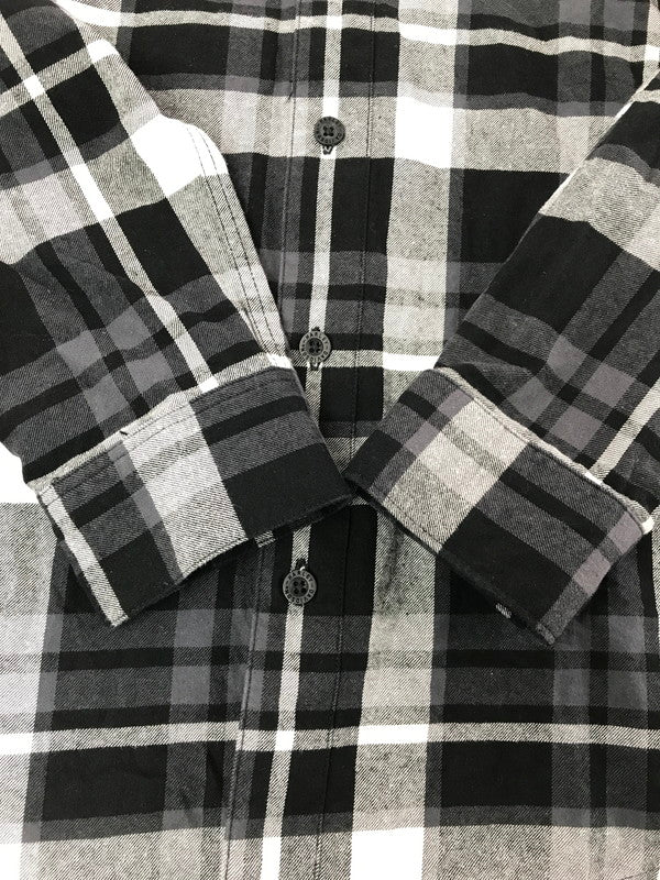 【中古品】【メンズ】 HARLEY-DAVIDSON ハーレーダビッドソン L/S WORK SHIRT CHECK 96217-24VM ロングスリーブ ワークシャツ VINTAGE ヴィンテージ アメカジ　 145-260722-su-06-tagh サイズ：M カラー：ブラック 万代Net店