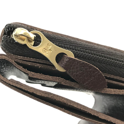 【中古美品】【メンズ】 IL BISONTE イルビゾンテ TRI-FOLD WALLET BROWN 54523 3つ折り財布 財布 アクセサリー 200-260722-rt-14-tagh カラー：ブラウン 万代Net店
