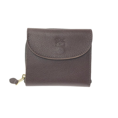 【中古美品】【メンズ】 IL BISONTE イルビゾンテ TRI-FOLD WALLET BROWN 54523 3つ折り財布 財布 アクセサリー 200-260722-rt-14-tagh カラー：ブラウン 万代Net店