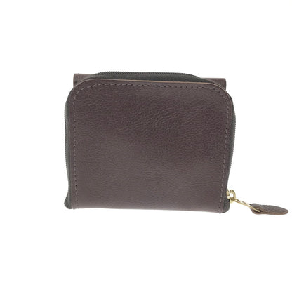 【中古美品】【メンズ】 IL BISONTE イルビゾンテ TRI-FOLD WALLET BROWN 54523 3つ折り財布 財布 アクセサリー 200-260722-rt-14-tagh カラー：ブラウン 万代Net店