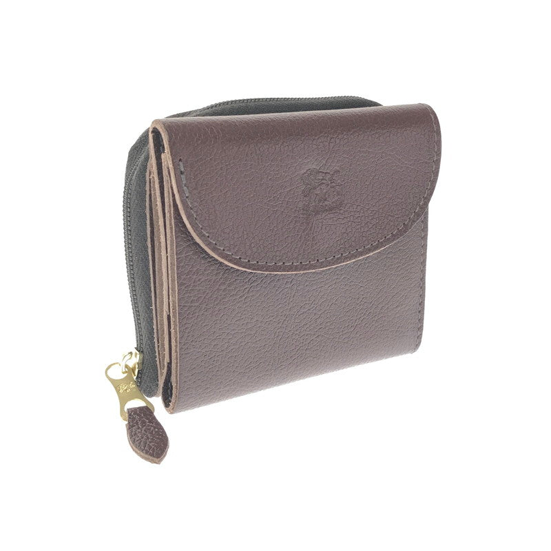 【中古美品】【メンズ】 IL BISONTE イルビゾンテ TRI-FOLD WALLET BROWN 54523 3つ折り財布 財布 アクセサリー 200-260722-rt-14-tagh カラー：ブラウン 万代Net店
