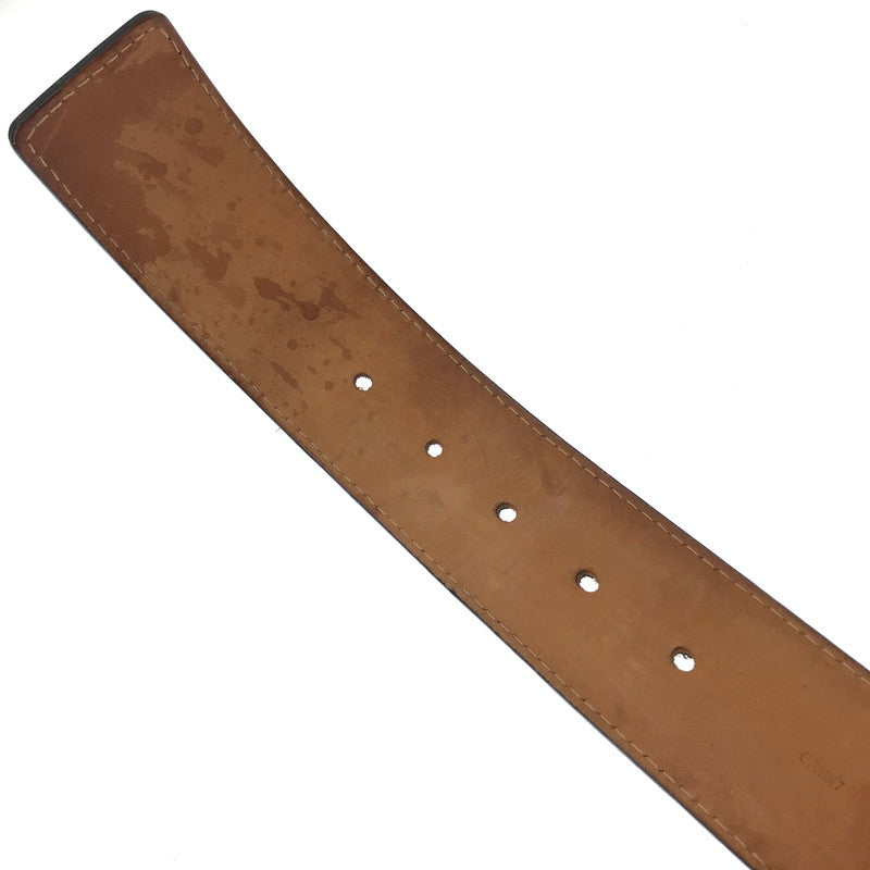 【中古品】【メンズ】 LOUIS VUITTON ルイ・ヴィトン CEINTURE JEANS BELT BLACK M6812 CA1017 ジーンズ ベルト アクセサリー 179-260722-rt-12-tagh カラー：ブラック 万代Net店