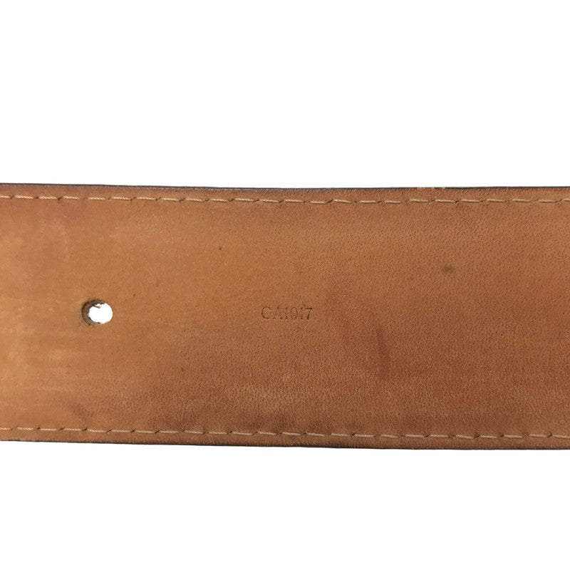 【中古品】【メンズ】 LOUIS VUITTON ルイ・ヴィトン CEINTURE JEANS BELT BLACK M6812 CA1017 ジーンズ ベルト アクセサリー 179-260722-rt-12-tagh カラー：ブラック 万代Net店