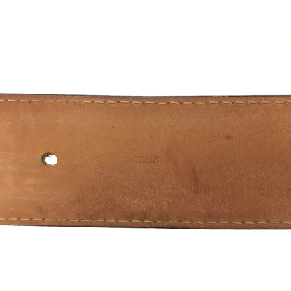 【中古品】【メンズ】 LOUIS VUITTON ルイ・ヴィトン CEINTURE JEANS BELT BLACK M6812 CA1017 ジーンズ ベルト アクセサリー 179-260722-rt-12-tagh カラー：ブラック 万代Net店