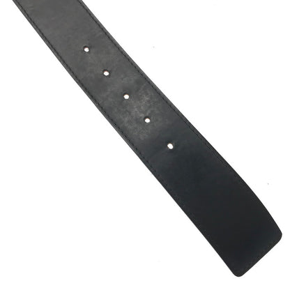【中古品】【メンズ】 LOUIS VUITTON ルイ・ヴィトン CEINTURE JEANS BELT BLACK M6812 CA1017 ジーンズ ベルト アクセサリー 179-260722-rt-12-tagh カラー：ブラック 万代Net店