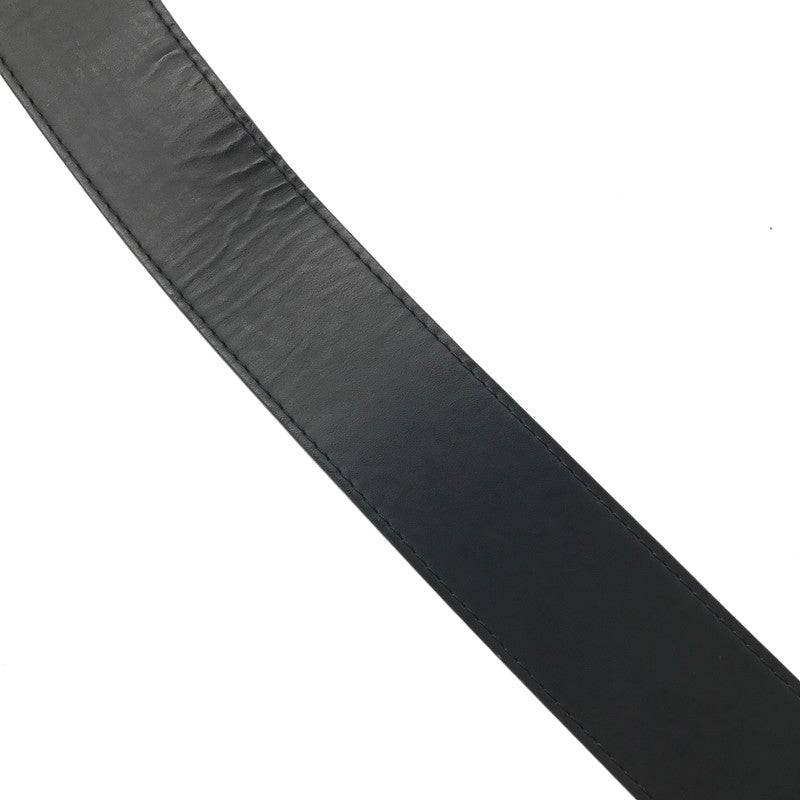 【中古品】【メンズ】 LOUIS VUITTON ルイ・ヴィトン CEINTURE JEANS BELT BLACK M6812 CA1017 ジーンズ ベルト アクセサリー 179-260722-rt-12-tagh カラー：ブラック 万代Net店