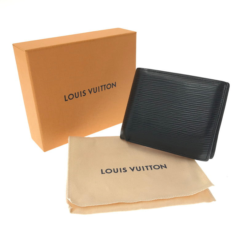 【現状渡し品】【メンズ】 LOUIS VUITTON ルイ・ヴィトン EPI PORTEFEUILLE MARCO CA2188 M62289 エピ ポルトフォイユ・マルコ 179-260722-rt-13-tagh カラー：ブラック 万代Net店