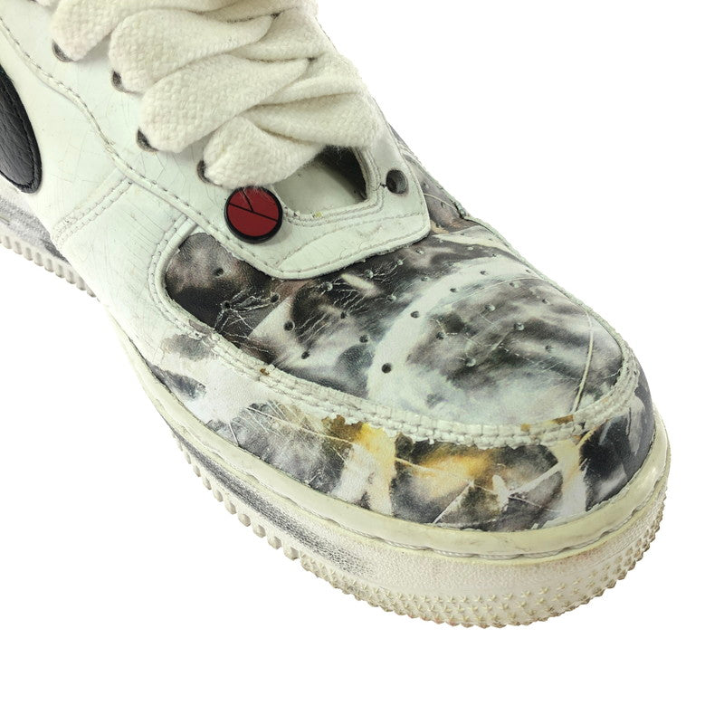 【中古品】【メンズ】 NIKE ナイキ × PEACEMINUSONE ピース マイナス ワン AIR FORCE 1 LOW PARA-NOISE WHITE BLAC DD3223-100 エア フォース ワン スニーカー 靴 160-260730-rt-03-tagh サイズ：26.5cm US 8.5 カラー：WHITE/BLACK-WHITE 万代Net店