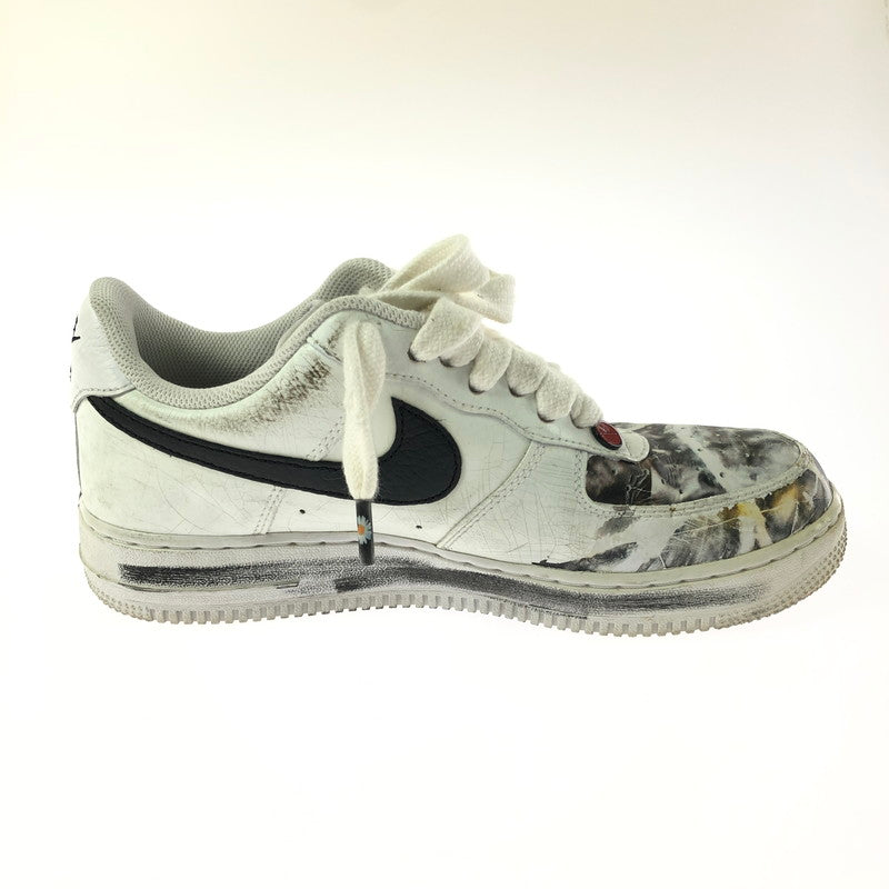 【中古品】【メンズ】 NIKE ナイキ × PEACEMINUSONE ピース マイナス ワン AIR FORCE 1 LOW PARA-NOISE WHITE BLAC DD3223-100 エア フォース ワン スニーカー 靴 160-260730-rt-03-tagh サイズ：26.5cm US 8.5 カラー：WHITE/BLACK-WHITE 万代Net店