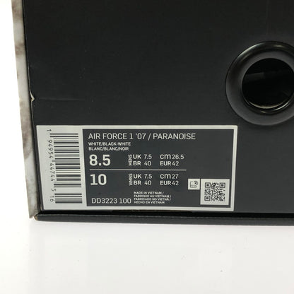 【中古品】【メンズ】 NIKE ナイキ × PEACEMINUSONE ピース マイナス ワン AIR FORCE 1 LOW PARA-NOISE WHITE BLAC DD3223-100 エア フォース ワン スニーカー 靴 160-260730-rt-03-tagh サイズ：26.5cm US 8.5 カラー：WHITE/BLACK-WHITE 万代Net店