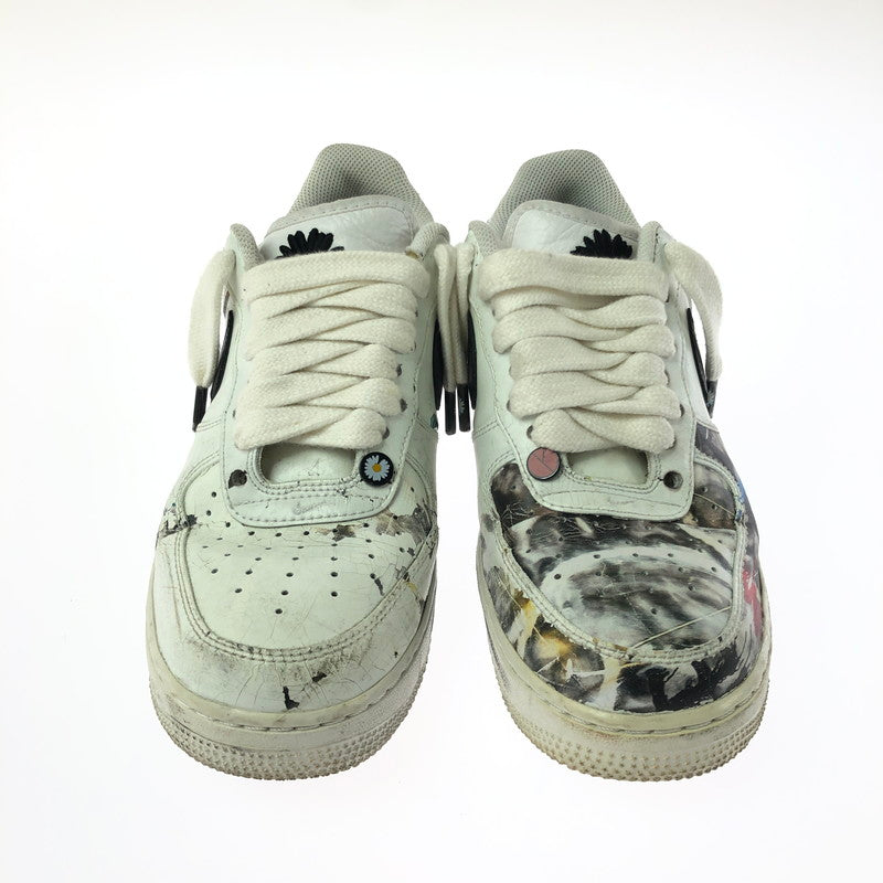 【中古品】【メンズ】 NIKE ナイキ × PEACEMINUSONE ピース マイナス ワン AIR FORCE 1 LOW PARA-NOISE WHITE BLAC DD3223-100 エア フォース ワン スニーカー 靴 160-260730-rt-03-tagh サイズ：26.5cm US 8.5 カラー：WHITE/BLACK-WHITE 万代Net店