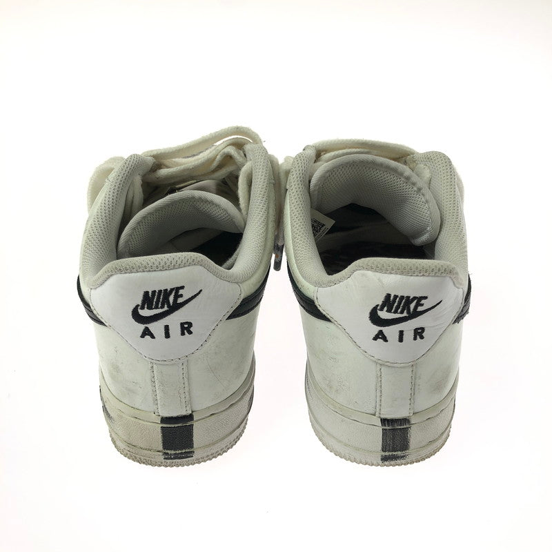 【中古品】【メンズ】 NIKE ナイキ × PEACEMINUSONE ピース マイナス ワン AIR FORCE 1 LOW PARA-NOISE WHITE BLAC DD3223-100 エア フォース ワン スニーカー 靴 160-260730-rt-03-tagh サイズ：26.5cm US 8.5 カラー：WHITE/BLACK-WHITE 万代Net店