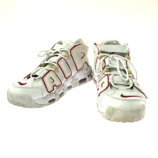 【中古品】【メンズ】 NIKE ナイキ AIR MORE UPTEMPO WHITE VARSITY RED (2021) 921948-102 エア モア アップテンポ スニーカー 靴 160-260730-rt-14-tagh サイズ：27cm US9 カラー：WHITE/VARSITY RED-WHITE 万代Net店