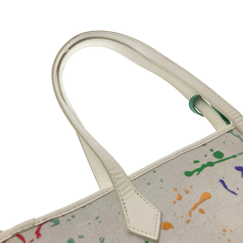 【中古品】【メンズ】 JORDAN ジョーダン MONOGRAM TOTE BAG HM9241-123 モノグラム トート バッグ カバン 188-260809-rt-11-tagh カラー：ホワイト 万代Net店