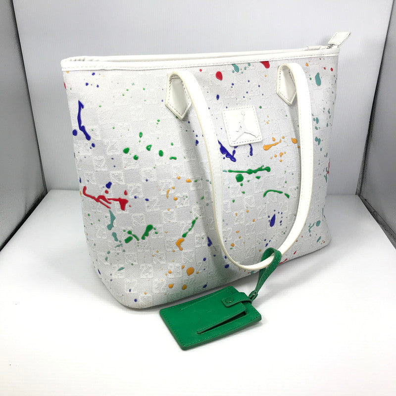 【中古品】【メンズ】 JORDAN ジョーダン MONOGRAM TOTE BAG HM9241-123 モノグラム トート バッグ カバン 188-260809-rt-11-tagh カラー：ホワイト 万代Net店