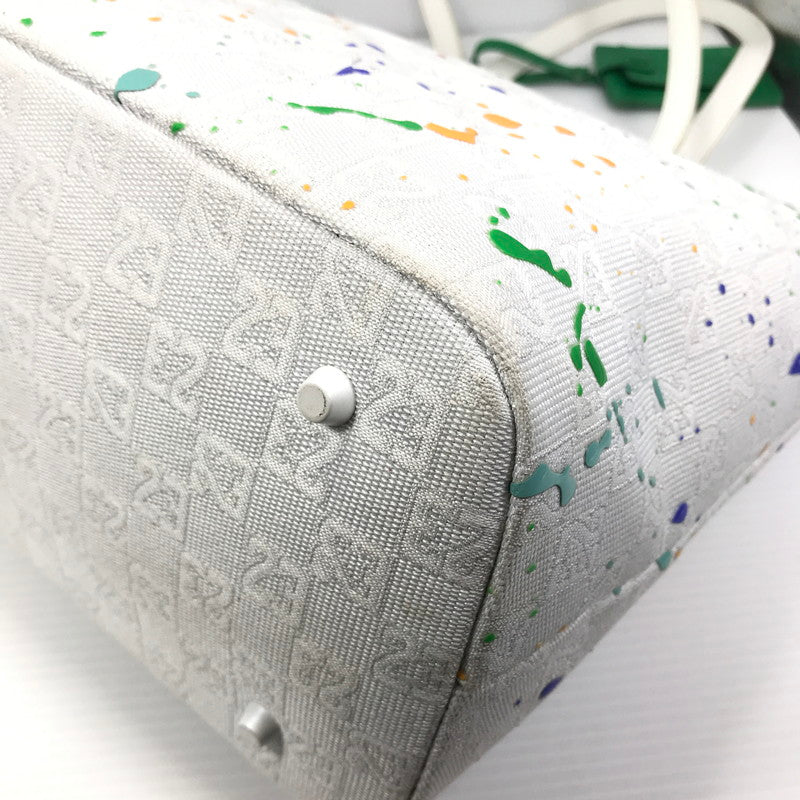 【中古品】【メンズ】 JORDAN ジョーダン MONOGRAM TOTE BAG HM9241-123 モノグラム トート バッグ カバン 188-260809-rt-11-tagh カラー：ホワイト 万代Net店