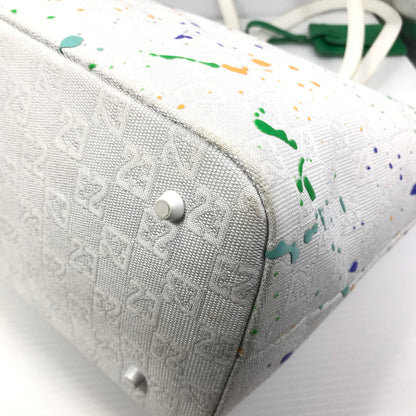 【中古品】【メンズ】 JORDAN ジョーダン MONOGRAM TOTE BAG HM9241-123 モノグラム トート バッグ カバン 188-260809-rt-11-tagh カラー：ホワイト 万代Net店