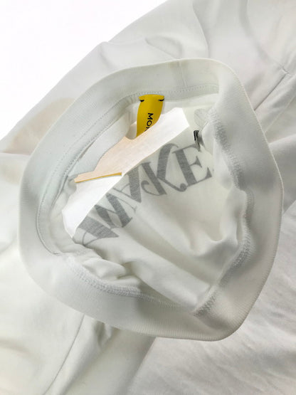 【中古品】【メンズ】 MONCLER GENIUS モンクレール × AWAKE NY アウェイク　ニューヨーク 20SS T-SHIRT 　WHITE　F10928C70810 Tシャツ トップス コラボ 141-260722-su-01-tagh サイズ：M カラー：ホワイト 万代Net店