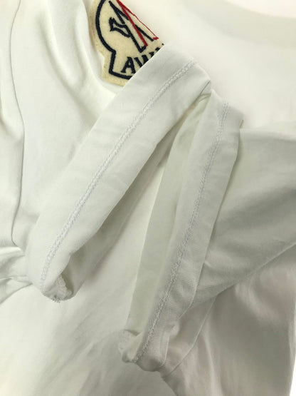 【中古品】【メンズ】 MONCLER GENIUS モンクレール × AWAKE NY アウェイク　ニューヨーク 20SS T-SHIRT 　WHITE　F10928C70810 Tシャツ トップス コラボ 141-260722-su-01-tagh サイズ：M カラー：ホワイト 万代Net店