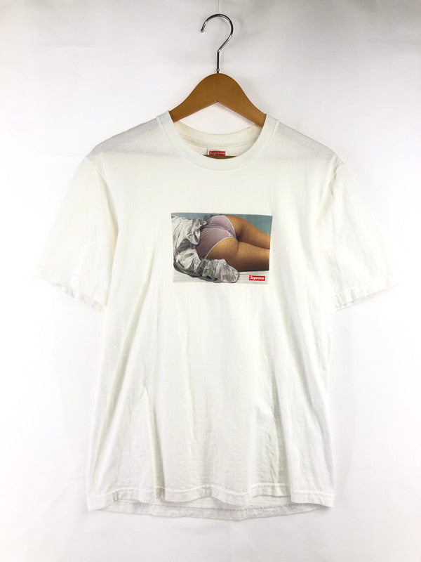 【中古品】【メンズ】 SUPREME シュプリーム 22AW MAUDE TEE モードTシャツ フォトプリント 半袖 Tシャツ カットソー 149-260802-hi-07-tagh サイズ：S カラー：ホワイト 万代Net店
