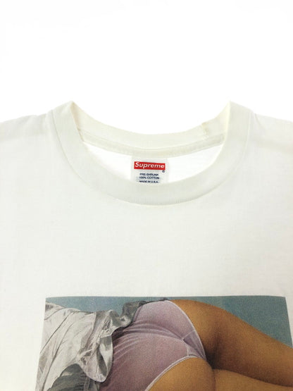 【中古品】【メンズ】 SUPREME シュプリーム 22AW MAUDE TEE モードTシャツ フォトプリント 半袖 Tシャツ カットソー 149-260802-hi-07-tagh サイズ：S カラー：ホワイト 万代Net店