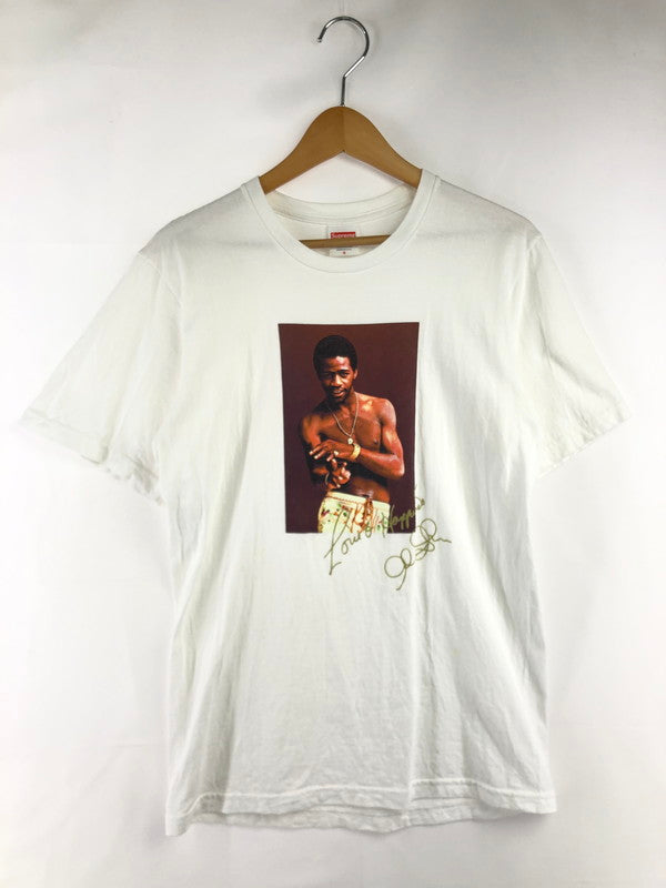 【中古品】【メンズ】 SUPREME シュプリーム 22SS AI GREEN TEE グリーンTシャツ プリント 半袖 Tシャツ カットソー 149-260802-hi-04-tagh サイズ：S カラー：ホワイト 万代Net店