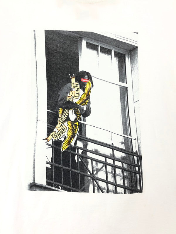 【中古品】【メンズ】 SUPREME シュプリーム ×ANTIHERO アンタイヒーロー コラボ 20AW BALCONY TEE バルコニーTシャツ プリント 半袖 Tシャツ カットソー 149-260802-hi-03-tagh サイズ：S カラー：ホワイト 万代Net店