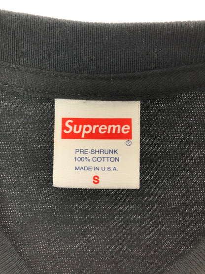 【中古品】【メンズ】 SUPREME シュプリーム × THRASHER スラッシャー コラボ 21AW SKYLINE TEE スカイラインTシャツ プリント 半袖 Tシャツ カットソー 149-260802-hi-05-tagh サイズ：S カラー：ブラック 万代Net店