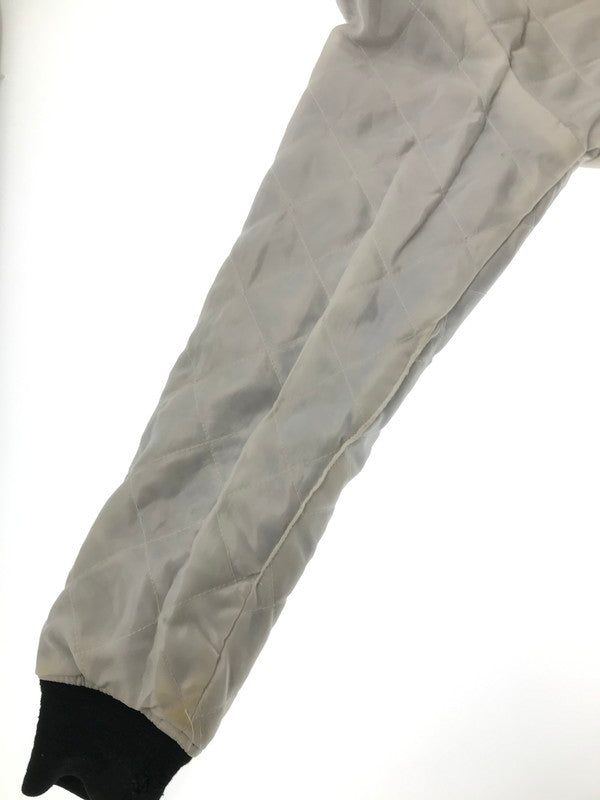 【現状渡し品】【メンズ】 SUPREME シュプリーム × CHAMPION チャンピオン 13SS SATIN JACKET サテンジャケット スタジャン アウター 149-260809-hi-03-tagh サイズ：M カラー：ブラック 万代Net店