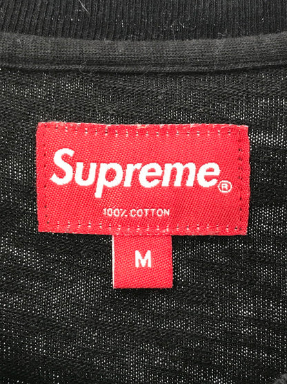 【中古品】【メンズ】 SUPREME シュプリーム 16SS ARC LOGO L/S TOP BLACK 16年春夏 アーク ロゴ ロングスリーブ トップ 長袖Tシャツ トップス 149-260808-rt-06-tagh サイズ：M カラー：ブラック 万代Net店